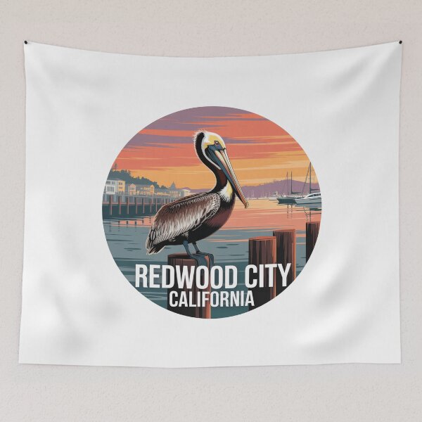 Item preview, Redwood City California: Boardwalk Sunset designed and sold by CircinusStore.