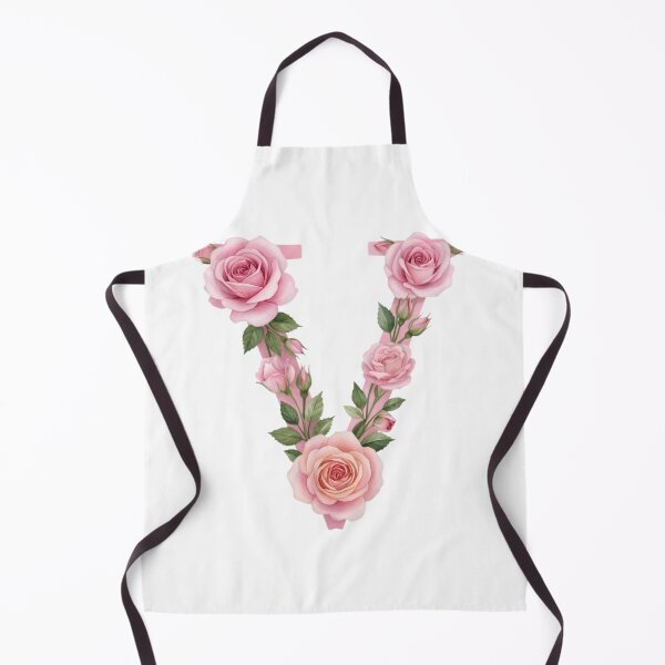Item preview, Floral Letter V designed and sold by Avenelle.