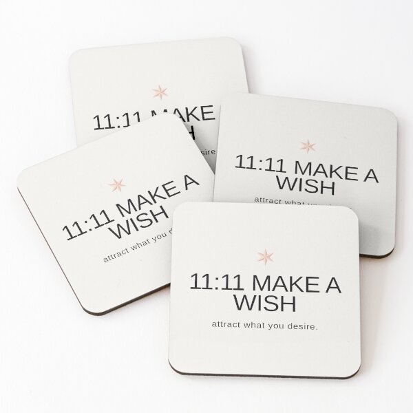 Item preview, 1111 Angel Number Minimal Typography Spiritual Aesthetic Design for Attract Good Things. designed and sold by CosmicQuietLab.