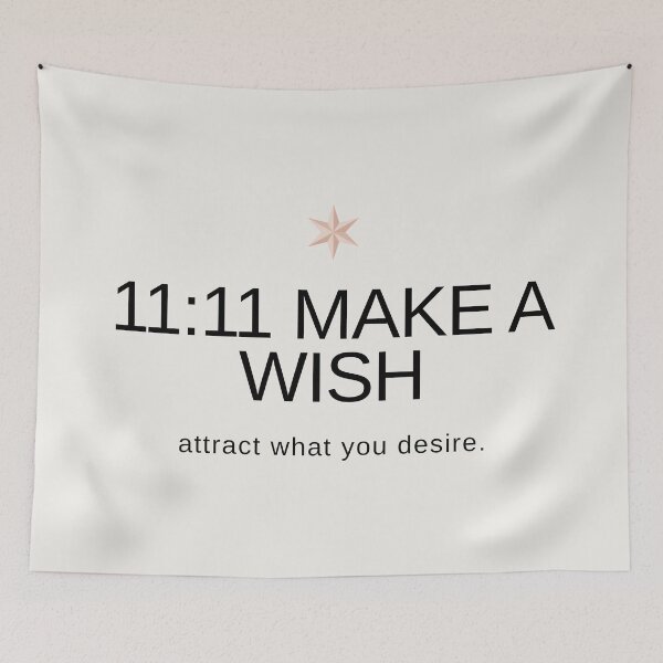 Item preview, 1111 Angel Number Minimal Typography Spiritual Aesthetic Design for Attract Good Things. designed and sold by CosmicQuietLab.