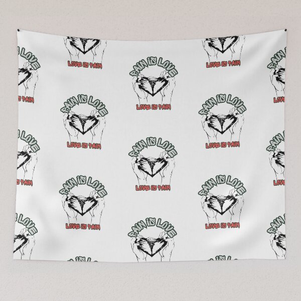Item preview, Pain Is Love Love Is Pain | Shredding Heart designed and sold by SolSel ⭐⭐⭐⭐⭐.