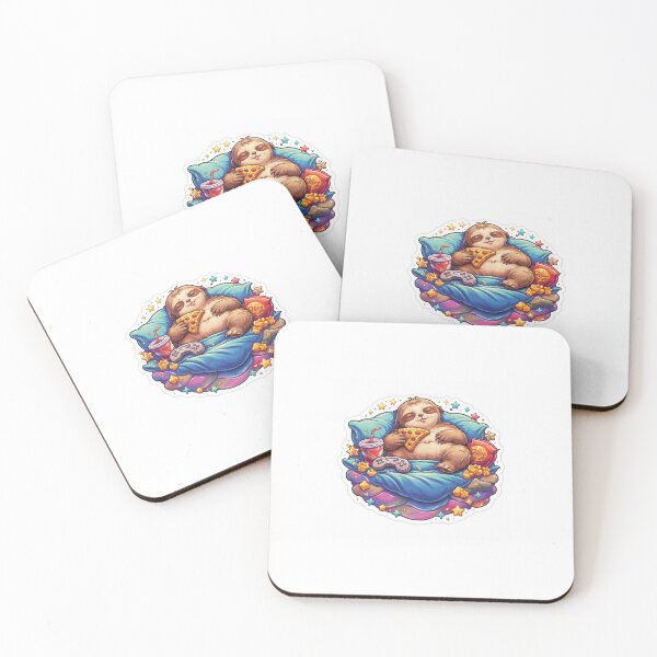 Item preview, Epic Chill Vibes Sloth Sticker designed and sold by MoodByte .