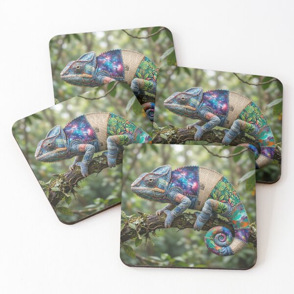 Item preview, The Patchwork Chameleon designed and sold by LawlessConcept.