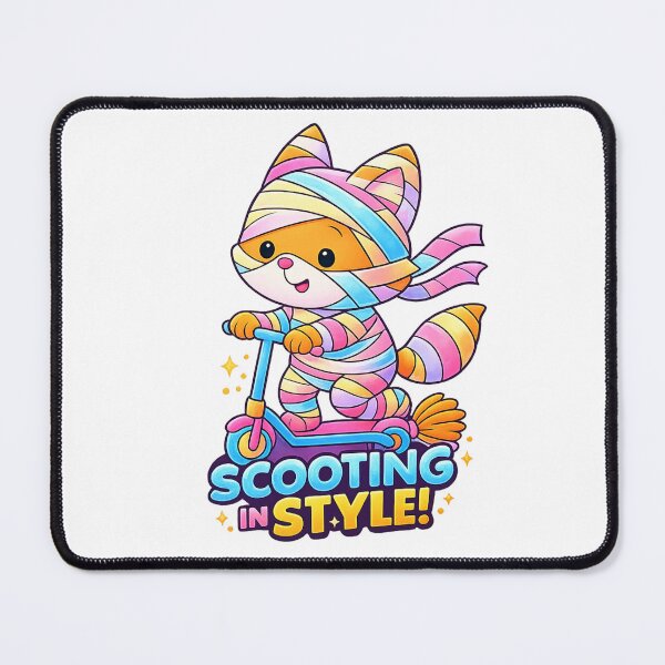 Item preview, Scooting in Style Mummy Fox Scooter Design designed and sold by SoftSproutstu.