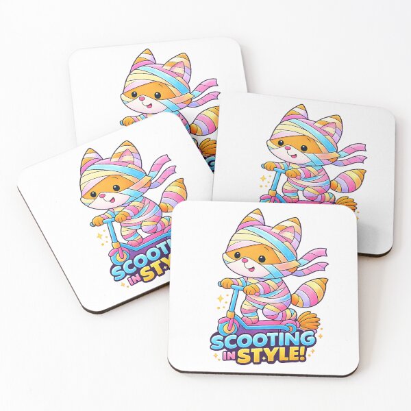 Item preview, Scooting in Style Mummy Fox Scooter Design designed and sold by SoftSproutstu.