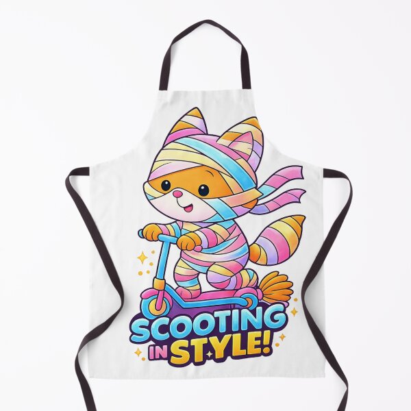 Item preview, Scooting in Style Mummy Fox Scooter Design designed and sold by SoftSproutstu.