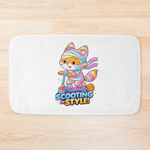 Item preview, Scooting in Style Mummy Fox Scooter Design designed and sold by SoftSproutstu.