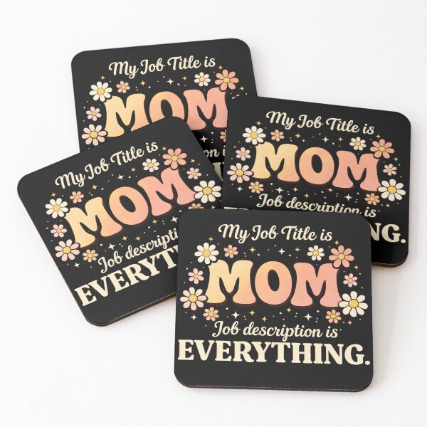 Item preview, My Job Title Is Mom Shirt, Funny Mom Life Tee, Mothers Day Gift, Cute Mom Humor Shirt, Gift for Mom, Busy Mom  designed and sold by THREE LITTLE BEANS.