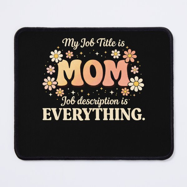 Item preview, My Job Title Is Mom Shirt, Funny Mom Life Tee, Mothers Day Gift, Cute Mom Humor Shirt, Gift for Mom, Busy Mom designed and sold by THREE LITTLE BEANS.