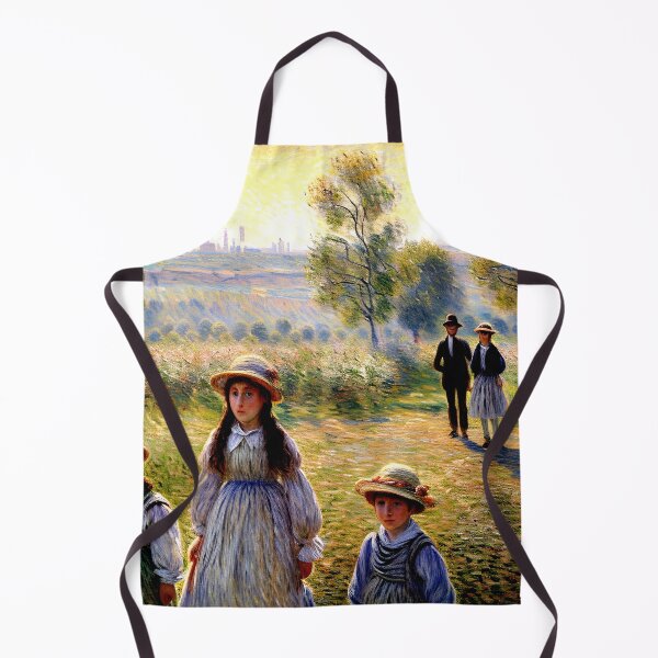 Item preview, Landscape at Giverny: A Radiant Vision of Sunlit Fields designed and sold by artdesignsnow.