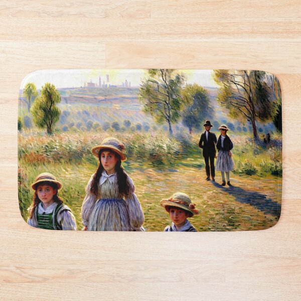 Item preview, Landscape at Giverny: A Radiant Vision of Sunlit Fields designed and sold by artdesignsnow.