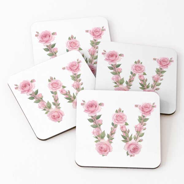 Item preview, Floral Letter W designed and sold by Avenelle.