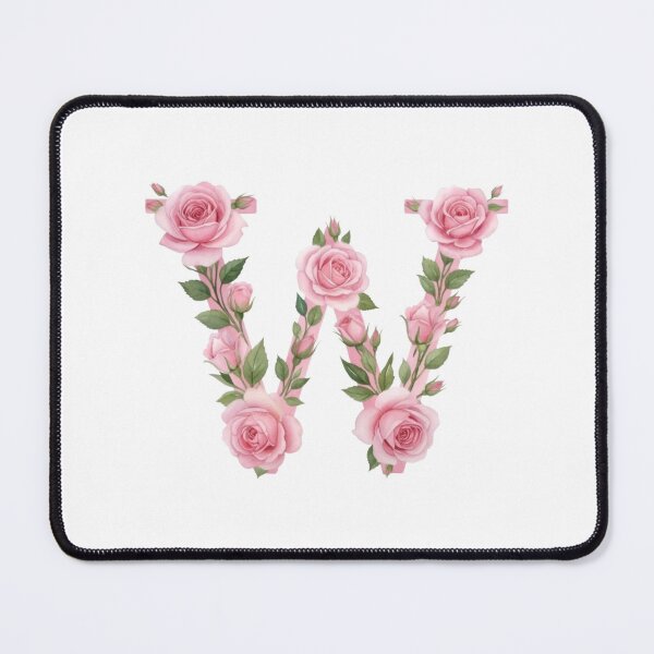 Item preview, Floral Letter W designed and sold by Avenelle.