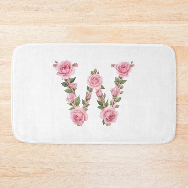 Item preview, Floral Letter W designed and sold by Avenelle.
