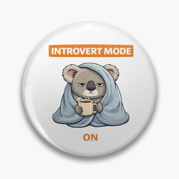 Item preview, Introvert Koala T-Shirt – Introvert Mode On Funny Antisocial Tee   designed and sold by Socially Tired Club.