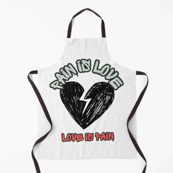 Item preview, Pain Is Love Love Is Pain | Black Broken Heart designed and sold by SolSel ⭐⭐⭐⭐⭐.