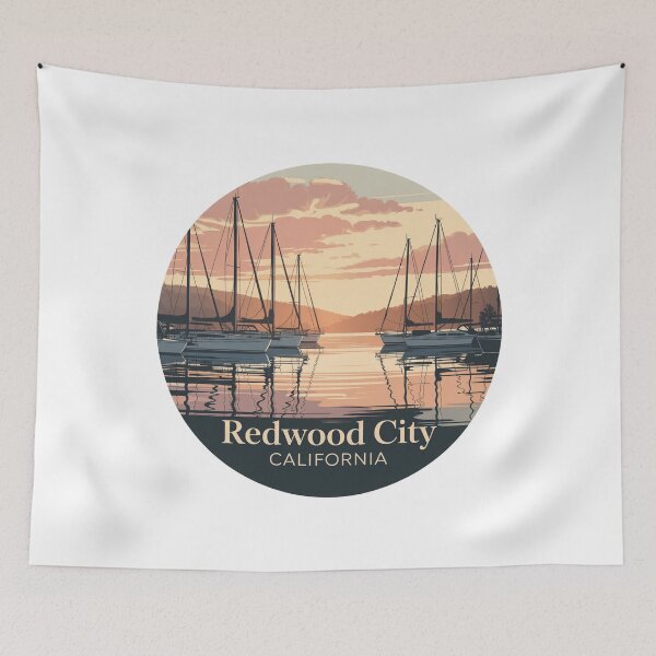 Item preview, Redwood City California: Boardwalk Sunset designed and sold by CircinusStore.