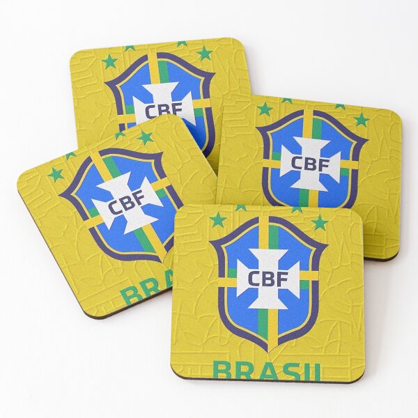 Item preview, Brazil 2026 World Cup Crest - Iconic Yellow & Green Design designed and sold by SajolCanva.