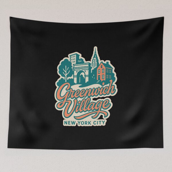 Item preview, Greenwich Village Manhattan New York designed and sold by Boogosh.