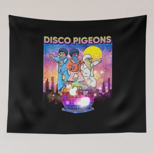 Item preview, Funny Pigeon Lover Gift Men Disco Pigeons designed and sold by DSWShirts.