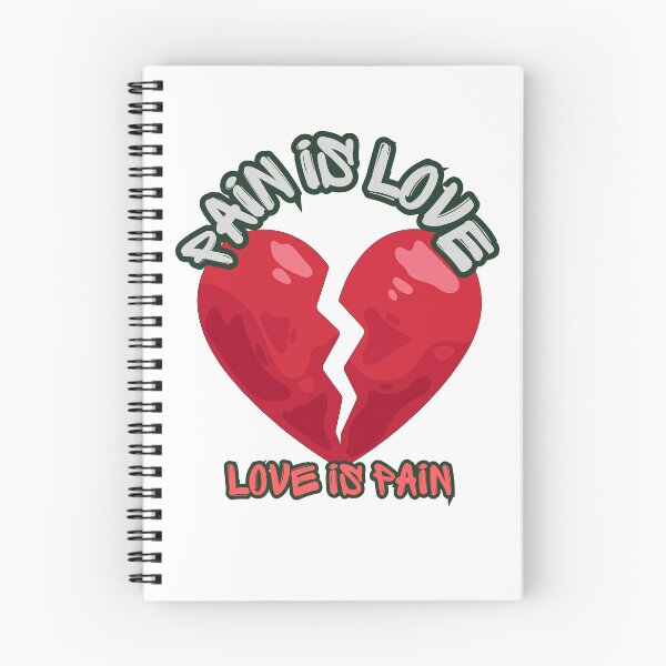 Item preview, Pain Is Love Love Is Pain | Red Broken Herat designed and sold by SolSel ⭐⭐⭐⭐⭐.