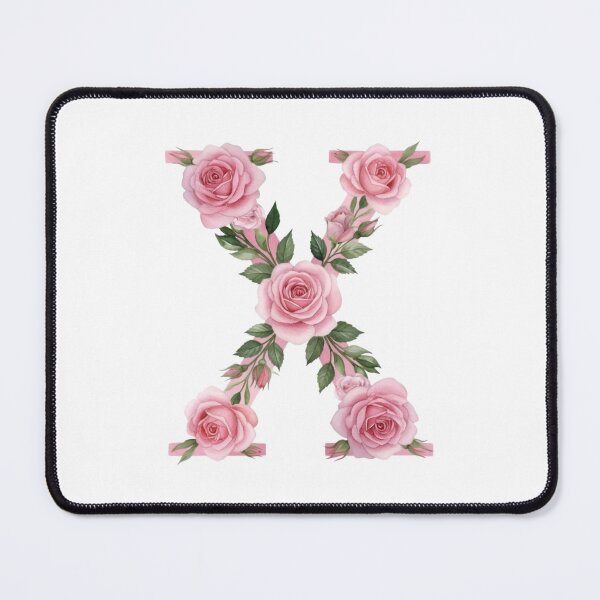 Item preview, Floral Letter X designed and sold by Avenelle.