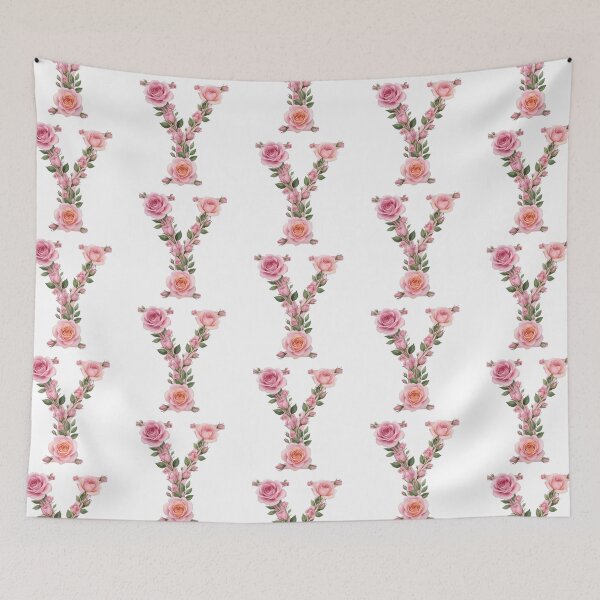 Item preview, Floral Letter Y designed and sold by Avenelle.