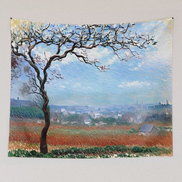 Item preview, Landscape at Giverny: A Radiant Vision of Sunlit Fields designed and sold by artdesignsnow.