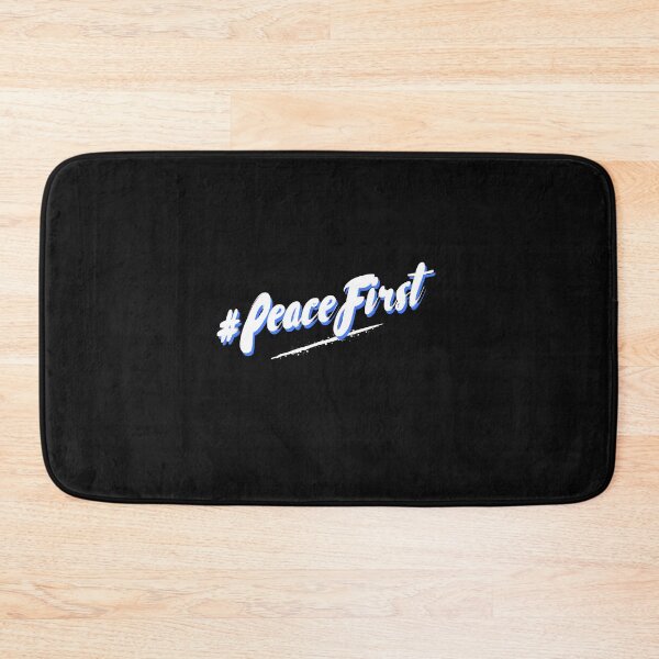 Item preview, #PeaceFirst Hashtag T-Shirt designed and sold by DwishOriginals.