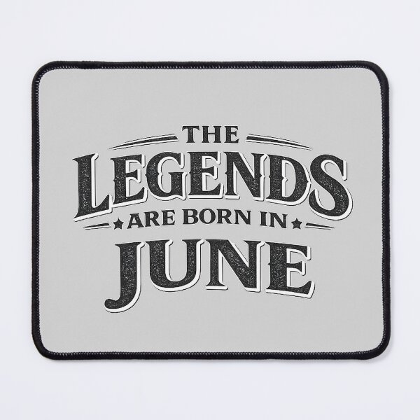 Item preview, The Legends Are Born In June – Bold Vintage Typography Design – June Birthday Gift designed and sold by Szapeee.