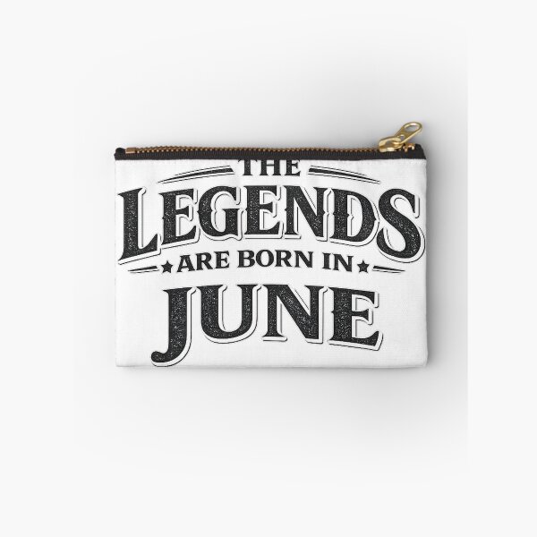 Item preview, The Legends Are Born In June – Bold Vintage Typography Design – June Birthday Gift designed and sold by Szapeee.