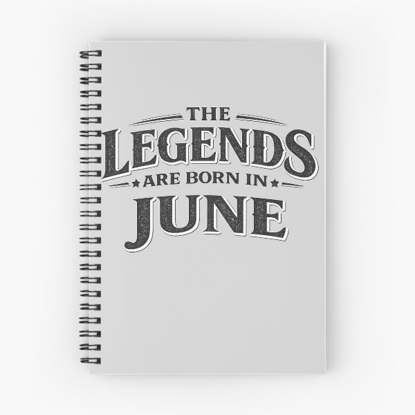 Item preview, The Legends Are Born In June – Bold Vintage Typography Design – June Birthday Gift designed and sold by Szapeee.