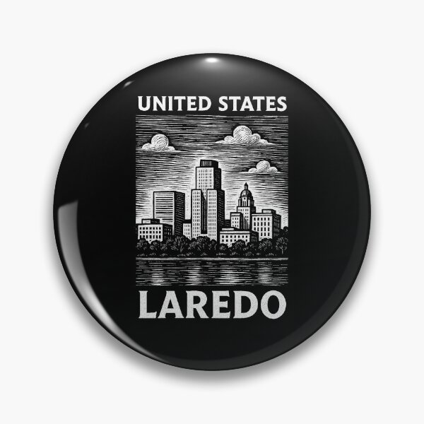 Item preview, Laredo USA Linocut Style  designed and sold by Thistle-TShop.