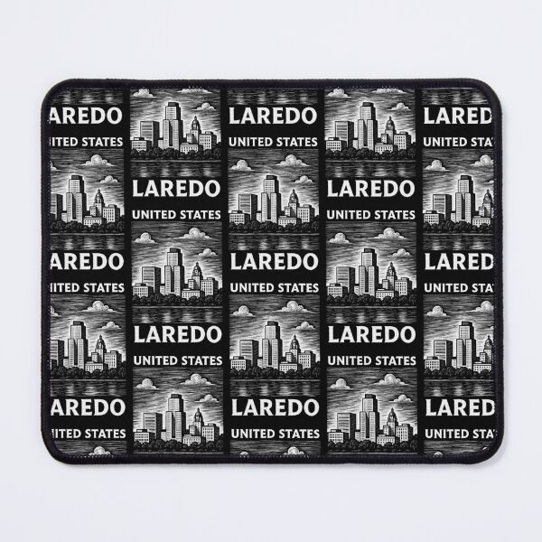 Item preview, Laredo USA Linocut Style  designed and sold by Thistle-TShop.