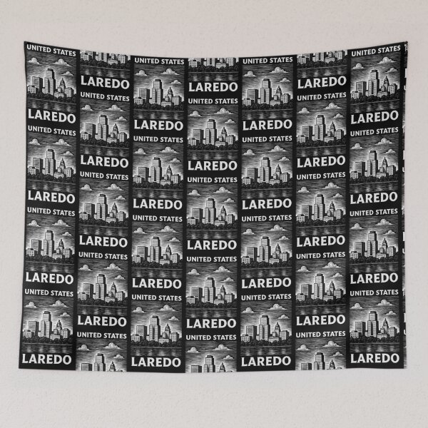 Item preview, Laredo USA Linocut Style  designed and sold by Thistle-TShop.