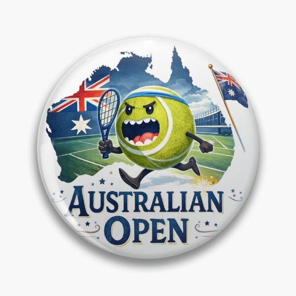 Item preview, Australian Open a Australian Open a Australian Open designed and sold by yunamaliskova.