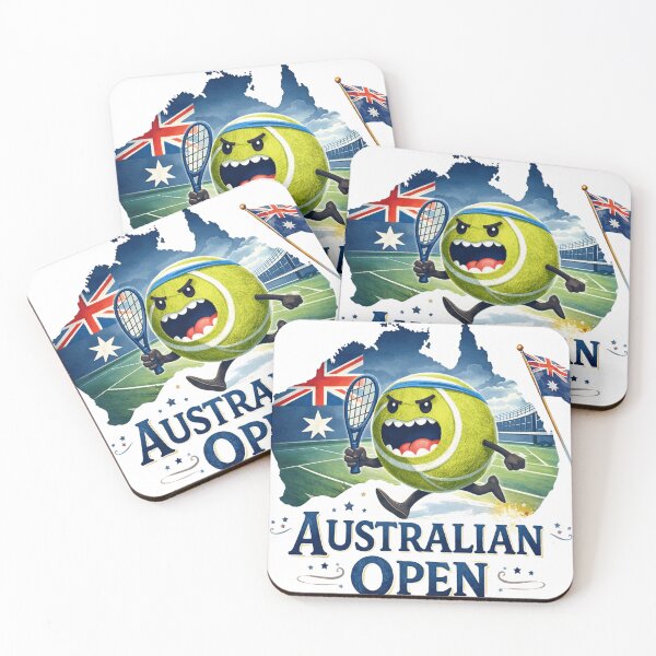 Item preview, Australian Open a Australian Open a Australian Open designed and sold by yunamaliskova.