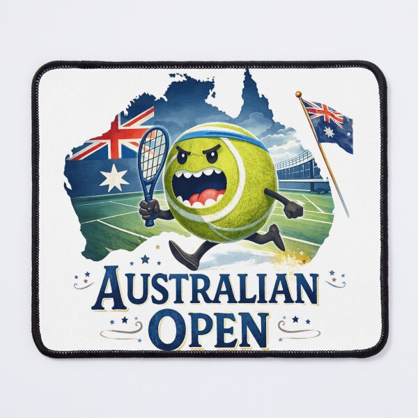 Item preview, Australian Open a Australian Open a Australian Open designed and sold by yunamaliskova.