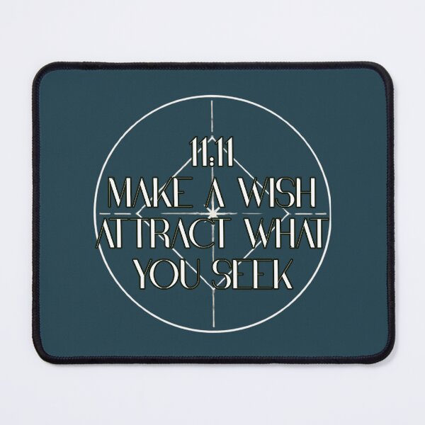 Item preview, 1111 Attract what you seek Minimal Typography Spiritual Aesthetic Design designed and sold by CosmicQuietStudio.