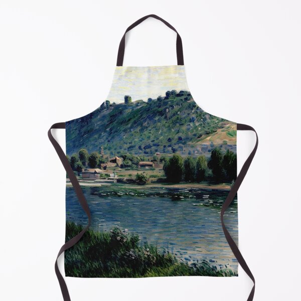 Item preview, Landscape at Port-Villez: A Serene Riverside View of Flowing Waters designed and sold by artdesignsnow.