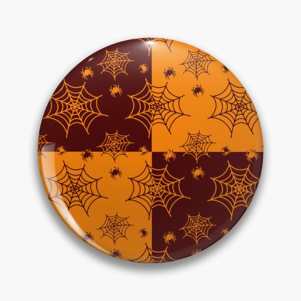 Item preview, Orange and dark red interchange web pattern designed and sold by serenebookworm.