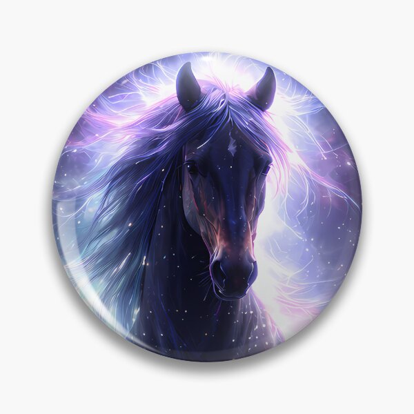 Item preview, Mystical soul horse in purple designed and sold by Spirit75.
