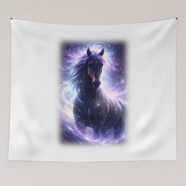 Item preview, Mystical soul horse in purple designed and sold by Spirit75.