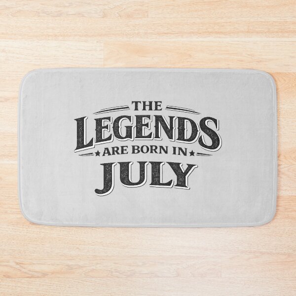 Item preview, The Legends Are Born In July – Bold Vintage Typography Design – July Birthday Gift designed and sold by Szapeee.