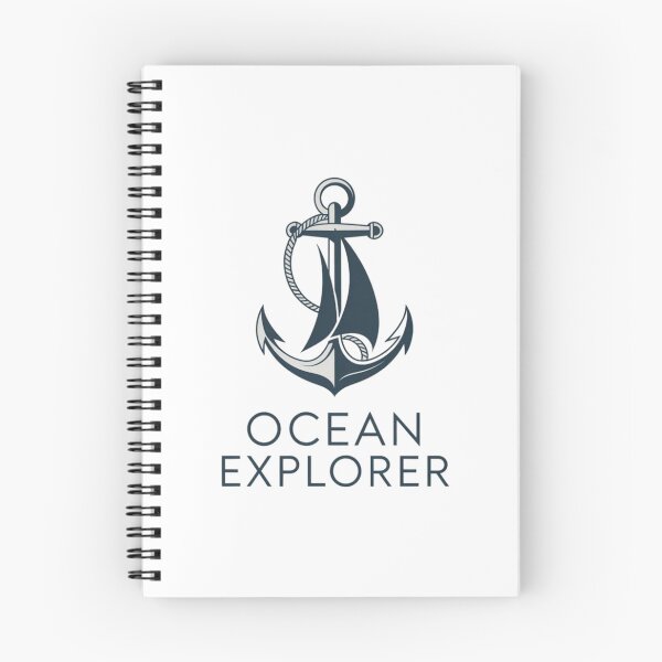Item preview, OCEAN EXPLORER -  Vintage Anchor and Rope Illustration designed and sold by MWSailingClub.