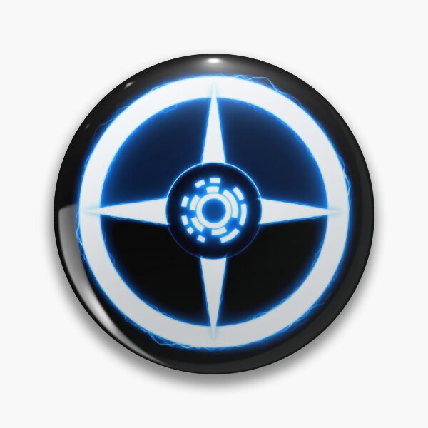 Item preview, Crop circle neon blue designed and sold by MessageToEarth.