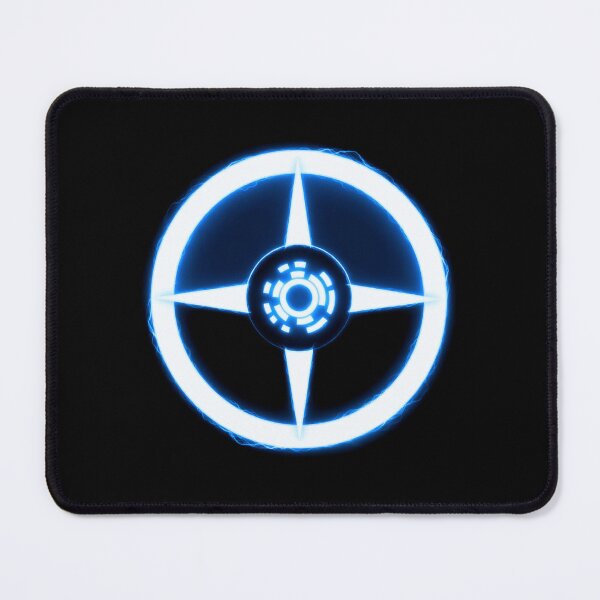 Item preview, Crop circle neon blue designed and sold by MessageToEarth.