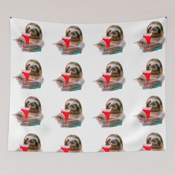 Item preview, Energetically Balanced Relax with SLOTH designed and sold by wojciech-c.