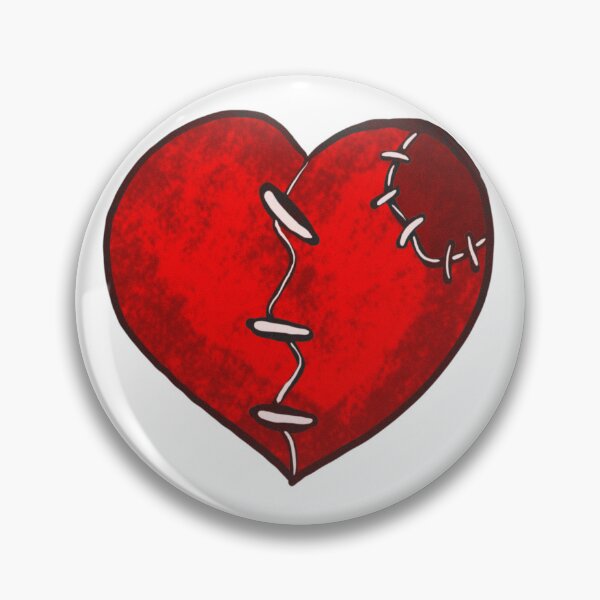 Item preview, Stitched heart designed and sold by Ethersirenart.