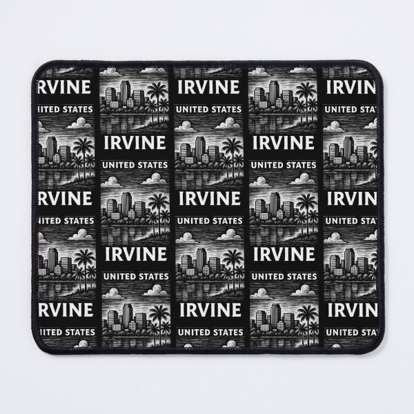 Item preview, Irvine USA Linocut Style  designed and sold by Thistle-TShop.